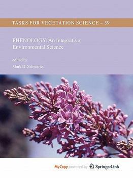 Paperback Phenology: An Integrative Environmental Science Book