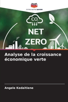 Paperback Analyse de la croissance économique verte [French] Book