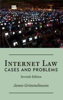 Paperback Internet Law: Cases & Problems Book