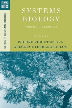 Hardcover Systems Biology: Volume I: Genomics Book