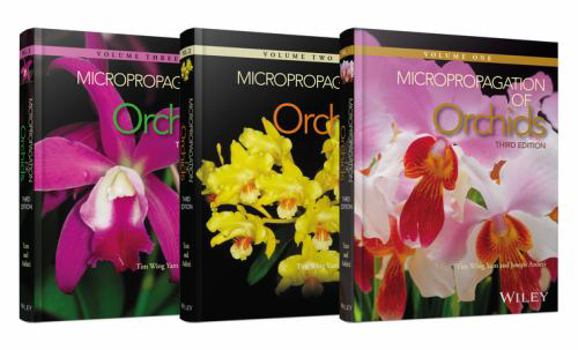 Hardcover Micropropagation of Orchids, 3 Volume Set Book