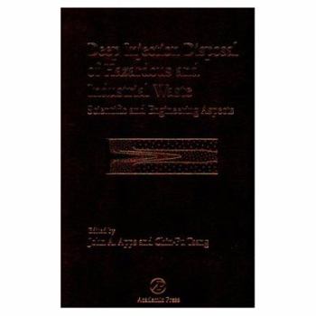 Hardcover Deep Injection Disposal of Hazardous and Industrial Waste: Scientific and Engineering Aspects Book