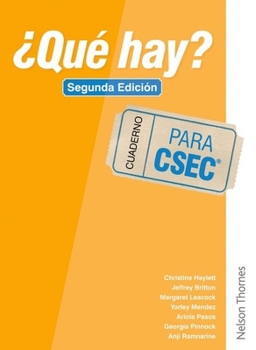 Spiral-bound ?Que Hay? Cuaderno Csec Second Edition Book