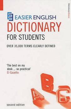 Paperback Easier English Dictionary for Students : Over 35, 000 Terms Clearly Defined Book