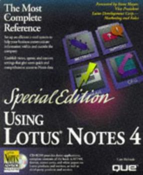 Paperback Using Lotus Notes 4 Book