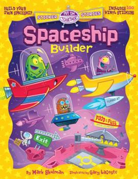 Paperback Spaceship Builder (Put 'em Together Sticker Stories) Book