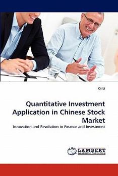 Paperback Quantitative Investment Application in Chinese Stock Market Book