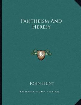 Paperback Pantheism And Heresy Book