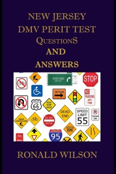 Paperback New Jersey DMV Permit Test 350 Questions and Detailed Answers: Over 350 New Jersey DMV Test Questions and Explanatory Answers Book