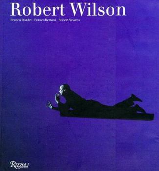 Hardcover Robert Wilson Book