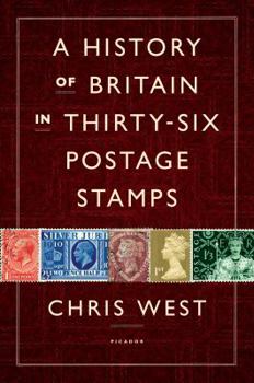 Hardcover History of Britain in Thirty-six Postage Stamps Book