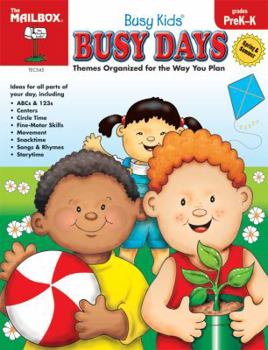 Paperback Busy Kids Busy Days Spring & Summer Book