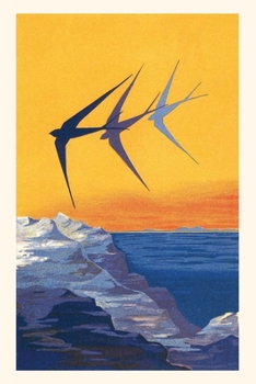 Paperback Vintage Journal Three Swallows over the Sea Book