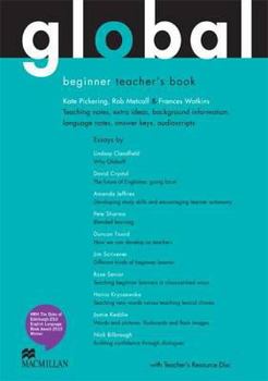 Paperback Global Beginners Teacher Book + Test CD Pack Book
