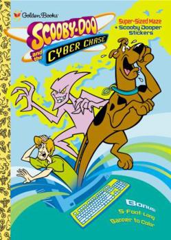 Paperback Scooby-Doo and the Cyber Chase [With Sticker] Book