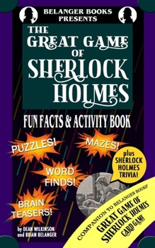 Paperback The Great Game of Sherlock Holmes Fun Facts & Activity Book