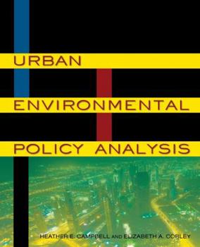 Paperback Urban Environmental Policy Analysis Book