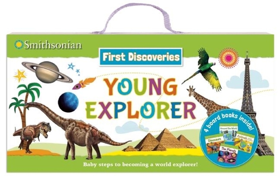 Hardcover Smithsonian First Discoveries: Young Explorer Book