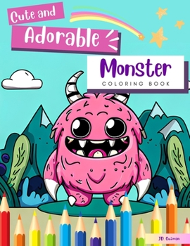 Paperback Monster Coloring book