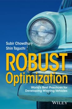 Hardcover Robust Optimization: World's Best Practices for Developing Winning Vehicles Book