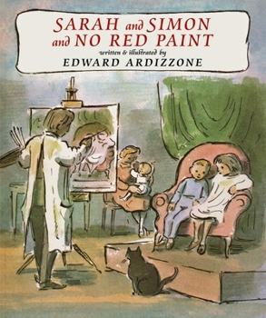 Hardcover Sarah and Simon and No Red Paint Book