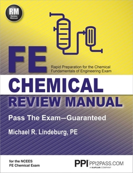 Paperback Ppi Fe Chemical Review Manual - Comprehensive Review Guide for the Ncees Fe Chemical Exam Book