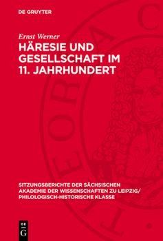 Hardcover Häresie Und Gesellschaft Im 11. Jahrhundert [German] Book