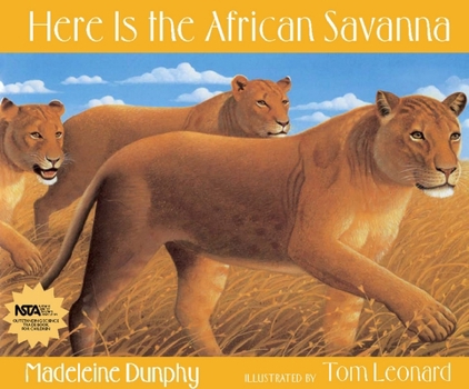 Here Is the African Savanna - Book #2 of the Web of Life