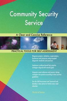 Paperback Community Security Service A Clear and Concise Reference Book