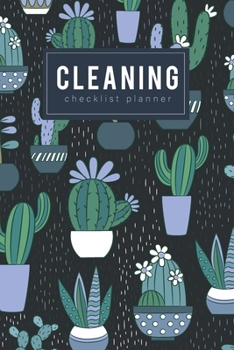 Paperback Cleaning checklist planner: Housekeeping Easy Checklist cleaning Organized Journal Notebook Simply Daily weekly for maid 6x9 inch Paperback Book