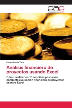 Paperback Análisis financiero de proyectos usando Excel [Spanish] Book