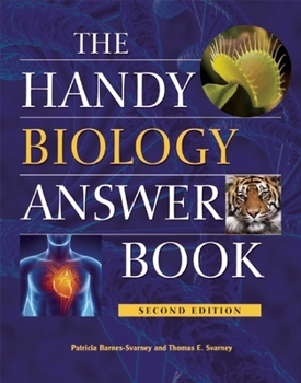 Paperback The Handy Biology Answer Book