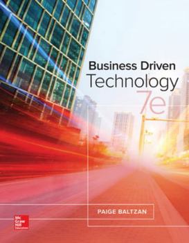 Hardcover Business Driven Technology Book