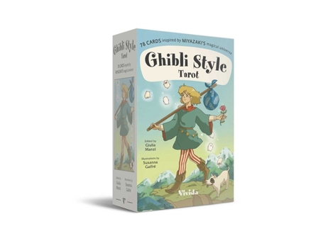 Cards Ghibli Style Tarot: 78 Cards and Handbook Book