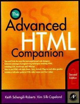 Paperback The Advanced HTML Companion Book