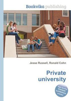 Paperback Private University Book