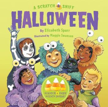 Hardcover A Scratch & Sniff Halloween Book