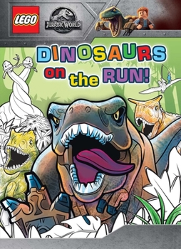 Paperback Lego Jurassic World: Dinosaurs on the Run! Book