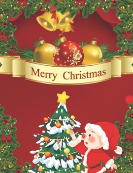 Merry Christmas: An Adult Coloring Book with Fun, Easy, and Relaxing Designs