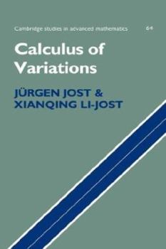 Calculus of Variations (Cambridge Studies in Advanced Mathematics) - Book #64 of the Cambridge Studies in Advanced Mathematics