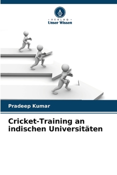 Paperback Cricket-Training an indischen Universitäten [German] Book