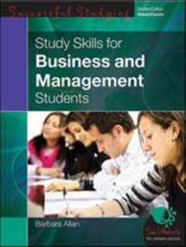 Paperback Study Skills for Business and Management Students Book