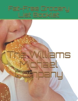 Paperback Fat-Free Grocery List Booklet Book