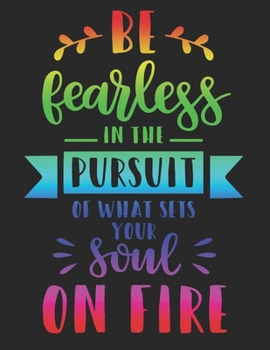 Planner for Women: Monthly Schedule Organizer - Agenda Planner 2020, 12Months Calendar, Appointment Notebook, Monthly Planner, To Do List. be-fearless-in-the-pursuit-of-what-sets-your-soul-on-fire