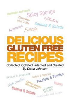 Hardcover Delicious Gluten Free Recipes Book