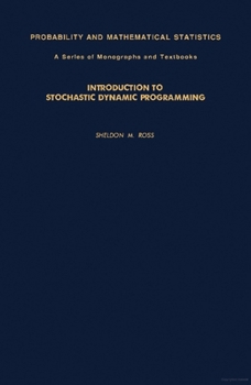 Paperback Introduction to Stochastic Dynamic Programming Book