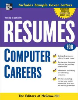 Paperback Resumes for Computer Careers Book