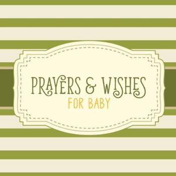 Paperback Prayers & Wishes For Baby: Children's Book Christian Faith Based I Prayed For You Prayer Wish Keepsake Book