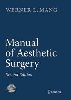Paperback Manual of Aesthetic Surgery Book