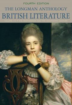 Paperback The Longman Anthology of British Literature: The Restoration and the Eighteenth Century, Volume 1c Book